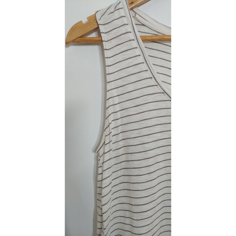 Lucky Brand Women's Size Medium Tank Top Striped - Picture 3 of 9